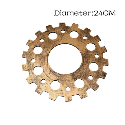 Toponeto European Modern Vintage Steampunk Gear Industrial Style Wall Home Decoration Sil
Toponeto European Modern Vintage Steampunk Gear Industrial Style Wall Home Decoration Sil