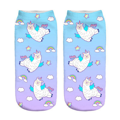1Pair Women Low Cut Ankle Socks Funny Llama 3D Printing Socks Cotton Hosiery Printed Alpaca Socks
1Pair Women Low Cut Ankle Socks Funny Llama 3D Printing Socks Cotton Hosiery Printed Alpaca Socks