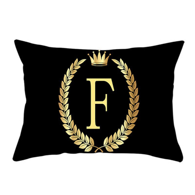 Black Rectangular Crown A to I Letters Pillow Case Soft Peach Velvet Decorative Pillowcase for Home
Black Rectangular Crown A to I Letters Pillow Case Soft Peach Velvet Decorative Pillowcase for Home