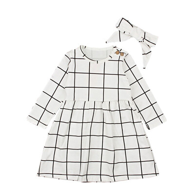 2PCS Plaid Dress for Girls Clothes Spring Long Sleeve Plaid Kids Dress For Girls Bow Hair Band with Sweet Princess Dress
2PCS Plaid Dress for Girls Clothes Spring Long Sleeve Plaid Kids Dress For Girls Bow Hair Band with Sweet Princess Dress