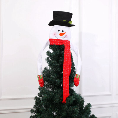 2019 New Christmas Tree Toppers Cartoon Snowman Pattern Flexible Arms Holiday Ornament Decoration
2019 New Christmas Tree Toppers Cartoon Snowman Pattern Flexible Arms Holiday Ornament Decoration
