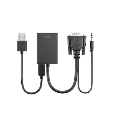 1080P HD High Resolution VGA to HD Male to Female Converter Cable Audio Output Adapter PC Laptop to HDTV Projector Cord
1080P HD High Resolution VGA to HD Male to Female Converter Cable Audio Output Adapter PC Laptop to HDTV Projector Cord