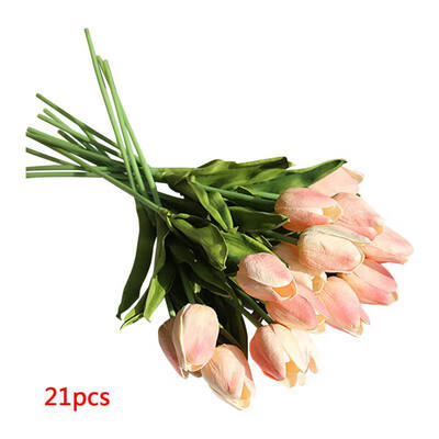 21 mini tulips real touch wedding flower bouquet artificial silk flowers for home party decoration
21 mini tulips real touch wedding flower bouquet artificial silk flowers for home party decoration