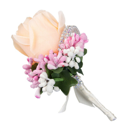 Wedding Accessories Simulation Single Rose With Diamond Bride Groom Wedding Boutonnieres
Wedding Accessories Simulation Single Rose With Diamond Bride Groom Wedding Boutonnieres