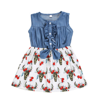 Girl Baptism New 2019 Sleeveless Kid Dresses Girls Party Princess Vestidos Nina Cowboy Dress Kids Summer LOL Toddler Girls Dress
Girl Baptism New 2019 Sleeveless Kid Dresses Girls Party Princess Vestidos Nina Cowboy Dress Kids Summer LOL Toddler Girls Dress