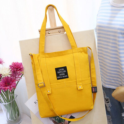 Fashion Simple Versatile Canvas Shoulder Tote Handbags Letter Embroidery Casual Crossbody Bags for women 2019 bolsa feminina
Fashion Simple Versatile Canvas Shoulder Tote Handbags Letter Embroidery Casual Crossbody Bags for women 2019 bolsa feminina