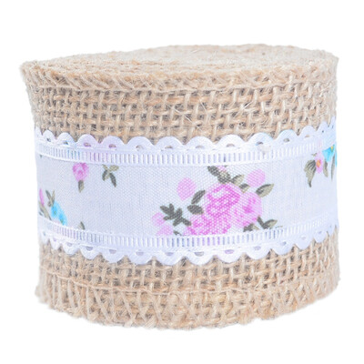 Diy Vintage lace Printed Burlap Ribbon Roll Lace Decorative Hemp Rope Christmas Wedding Craft Lace Ribbon
Diy Vintage lace Printed Burlap Ribbon Roll Lace Decorative Hemp Rope Christmas Wedding Craft Lace Ribbon