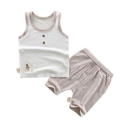 Summer Baby Boys Girl Sleeveless Solid Print Tops T-shirt Vest Shorts Toddler Casual Outfits Sets
Summer Baby Boys Girl Sleeveless Solid Print Tops T-shirt Vest Shorts Toddler Casual Outfits Sets