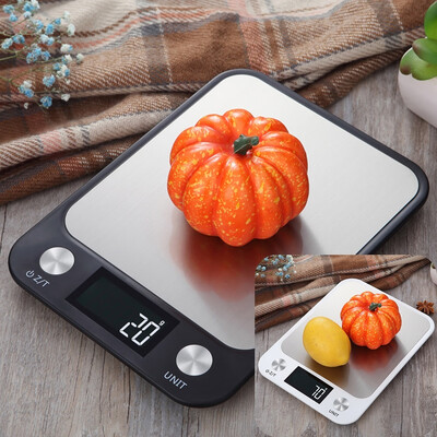 10kg1g Stainless Steel High-precision Food Baking Scale Ultra-thin Design Black White Stainless Steel
10kg1g Stainless Steel High-precision Food Baking Scale Ultra-thin Design Black White Stainless Steel