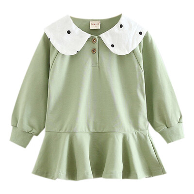 Baby Girls Autumn Long Sleeve Dress Newborn Solid Print Dress Lace Design Kids Princess Pageant Dresses 6-36M
Baby Girls Autumn Long Sleeve Dress Newborn Solid Print Dress Lace Design Kids Princess Pageant Dresses 6-36M