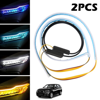 2X Ultra Thin DRL 45cm Car Soft Tube LED Strip Daytime Running Light Waterproof Turn Signal Lamp
2X Ultra Thin DRL 45cm Car Soft Tube LED Strip Daytime Running Light Waterproof Turn Signal Lamp