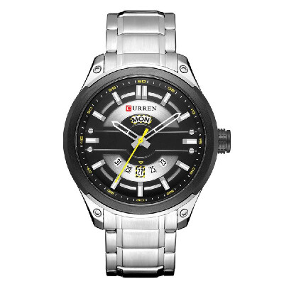 CURREN 8319 Watch Men Brand Quartz Stainless Steel Strap Daily Waterproof Round Dial Wrist Fashion Business Watch Relogio Masculin
CURREN 8319 Watch Men Brand Quartz Stainless Steel Strap Daily Waterproof Round Dial Wrist Fashion Business Watch Relogio Masculin