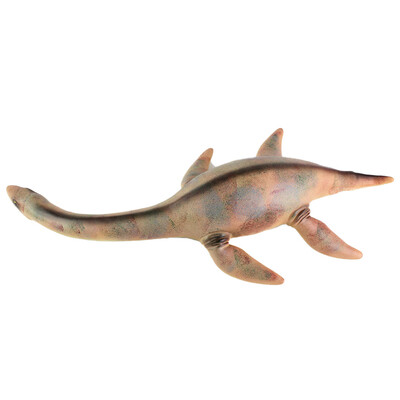 Soft Rubber Simulated Plesiosaurus Dinosaur Model Kids Children Biological Educational Toy Gift