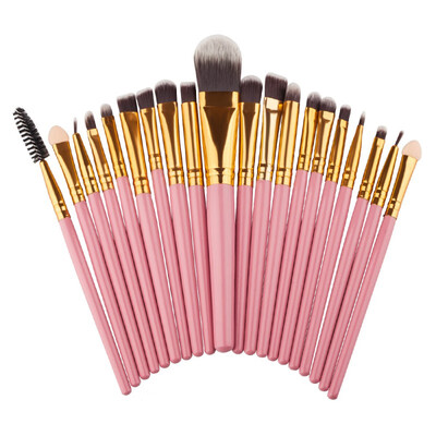 3 Colors Nylon Makeup Brushes Sets Pro Cosmetic Brush Eyebrow Foundation Shadows Eyeliner Lip Kabuki Make Up Tools Kits 20PCS
3 Colors Nylon Makeup Brushes Sets Pro Cosmetic Brush Eyebrow Foundation Shadows Eyeliner Lip Kabuki Make Up Tools Kits 20PCS
