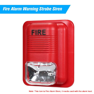 Fire Alarm Warning Strobe Siren Horn Sound & Strobe Alert Security System for Home Office Hotel Restaurant
Fire Alarm Warning Strobe Siren Horn Sound & Strobe Alert Security System for Home Office Hotel Restaurant