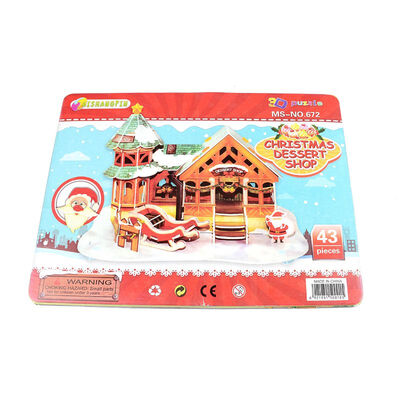 Christmas DIY 3D Jigsaw Puzzles Adult Children Intelligence Toys Gifts Educational Tool
Christmas DIY 3D Jigsaw Puzzles Adult Children Intelligence Toys Gifts Educational Tool