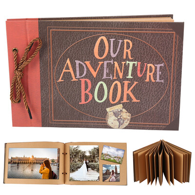 DIY Family Scrapbook Wedding Photo Retro Album Anniversary Scrapbook Adventure Book Pixar Handmade
DIY Family Scrapbook Wedding Photo Retro Album Anniversary Scrapbook Adventure Book Pixar Handmade