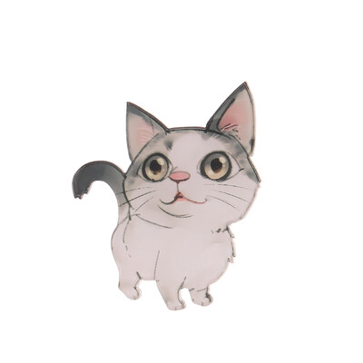 Cute Cat Black Dog Acrylic PVC Badge Children Pin Brooch Backpack Decoration Badges For Clothing And Bags
Cute Cat Black Dog Acrylic PVC Badge Children Pin Brooch Backpack Decoration Badges For Clothing And Bags