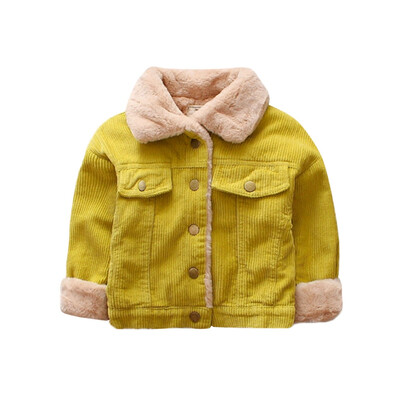 Autumn Winter Infant Baby Kids Boys Girls Cotton Long Sleeve Outerwear Casual Solid Color Plus Velvet Lapel New Woolen Outerwear
Autumn Winter Infant Baby Kids Boys Girls Cotton Long Sleeve Outerwear Casual Solid Color Plus Velvet Lapel New Woolen Outerwear
