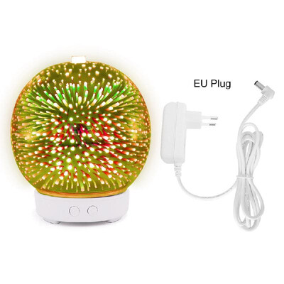3D Glass Aromatherapy Humidifier Essential Oil Diffuser Mute Mist Maker Waterless Auto Shut-off with 7 Color LED Lights White Base
3D Glass Aromatherapy Humidifier Essential Oil Diffuser Mute Mist Maker Waterless Auto Shut-off with 7 Color LED Lights White Base
