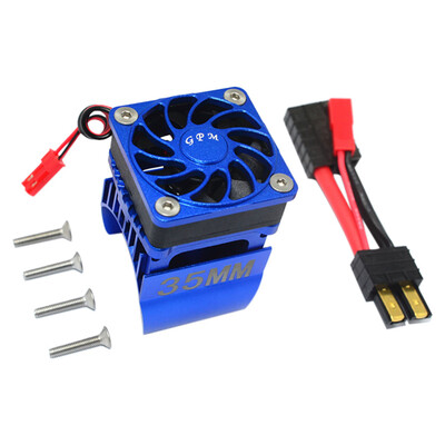 Tailored Aluminum Motor Radiator With Cooling Fan For Traxxas TRX-4 RC Car 540 Motor
Tailored Aluminum Motor Radiator With Cooling Fan For Traxxas TRX-4 RC Car 540 Motor