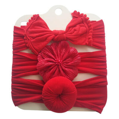 3PCS Baby Girls Cotton Headbands Flower Bow Turban Hair Band For Toddlers Newborn Baby Lastic Hair Accessories
3PCS Baby Girls Cotton Headbands Flower Bow Turban Hair Band For Toddlers Newborn Baby Lastic Hair Accessories