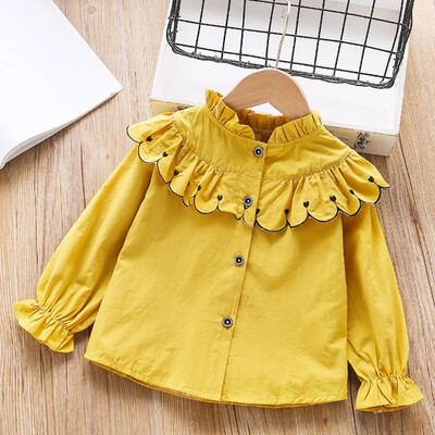 4 Color Long Sleeve Tops Baby Girls Clothes Cute White Blouse Kid Shirts Autumn Shirts Girls Clothes Yellow Children Blouse
4 Color Long Sleeve Tops Baby Girls Clothes Cute White Blouse Kid Shirts Autumn Shirts Girls Clothes Yellow Children Blouse