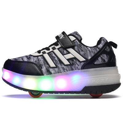 NEW Fashion Children Wheel Shoes Kids Sneakers Child Sports Casual LED Roller Shoes Breathable Lace Up For Boy & Girls
NEW Fashion Children Wheel Shoes Kids Sneakers Child Sports Casual LED Roller Shoes Breathable Lace Up For Boy & Girls