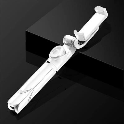 Portable Selfie Stick with Built-in Tripod Stand Bluetooth Remote Shutter Selfie Stick Tripodfor iPhone Samsung Mobile Phone
Portable Selfie Stick with Built-in Tripod Stand Bluetooth Remote Shutter Selfie Stick Tripodfor iPhone Samsung Mobile Phone