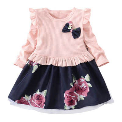 2019 Autumn Spring Kids Children Baby Girls Long Sleeve Dresses Casual Flower Infant Cute Patchwork Pageant Sundress New 2019
2019 Autumn Spring Kids Children Baby Girls Long Sleeve Dresses Casual Flower Infant Cute Patchwork Pageant Sundress New 2019