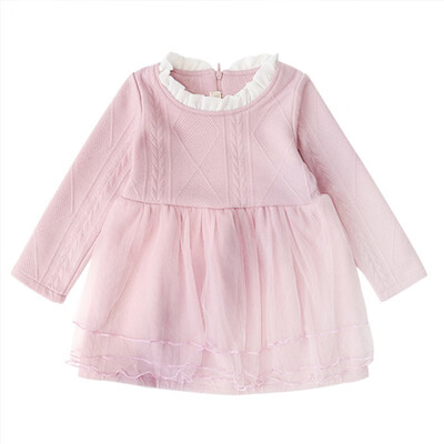 Girls Dress Lace Knit Long Sleeve Princess Dress Brand Girls Clothes Children Clothing European&American Style Girls Dresses
Girls Dress Lace Knit Long Sleeve Princess Dress Brand Girls Clothes Children Clothing European&American Style Girls Dresses