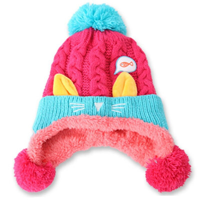 Childrens winter cap kitten plus fluffy ear protection wool cap 5-24 months baby warm knit cap
Childrens winter cap kitten plus fluffy ear protection wool cap 5-24 months baby warm knit cap