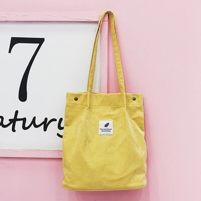 Women Corduroy Tote Bags Large Capacity Foldable Handbags Reusable Shopping Bags With Phone Pockets Hasp Fashion Shoulder Bags
Women Corduroy Tote Bags Large Capacity Foldable Handbags Reusable Shopping Bags With Phone Pockets Hasp Fashion Shoulder Bags