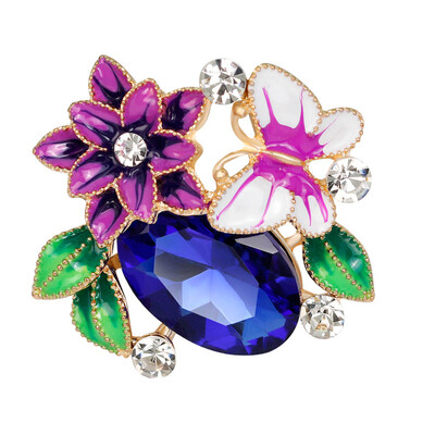 Elegant Romantic Butterfly Flower Brooch For Women Suit Hats Clips Corsages Bijoux Brooch
Elegant Romantic Butterfly Flower Brooch For Women Suit Hats Clips Corsages Bijoux Brooch