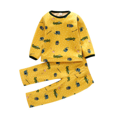 Autumn Pijama Kids For Boys Girl Thicken Cartoon Print Sleepwear Set Long Sleeve BlousePants Pajamas 3Colors Night Suit For Boy
Autumn Pijama Kids For Boys Girl Thicken Cartoon Print Sleepwear Set Long Sleeve BlousePants Pajamas 3Colors Night Suit For Boy