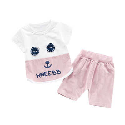 Fashion Summer Baby Boys Girls Short Sleeve Cartoon Print T-Shirt TopsShorts Suits Casual Outfits 2PCSSET
Fashion Summer Baby Boys Girls Short Sleeve Cartoon Print T-Shirt TopsShorts Suits Casual Outfits 2PCSSET
