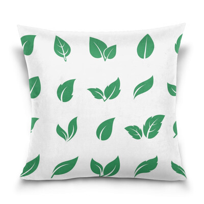 ALAZA Throw Pillow Case Decorative Pillow Covers 16 X 16 inch Green Leaf Pattern Pillowcase
ALAZA Throw Pillow Case Decorative Pillow Covers 16 X 16 inch Green Leaf Pattern Pillowcase