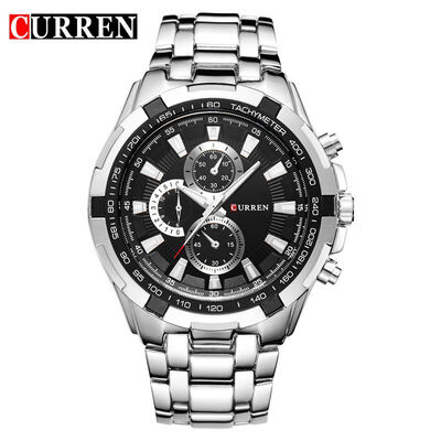 Luxury Stainless Steel Watch Men Business Casual &Fashion Quartz Watches Waterproof Relogio Male Wristwatch
Luxury Stainless Steel Watch Men Business Casual &Fashion Quartz Watches Waterproof Relogio Male Wristwatch