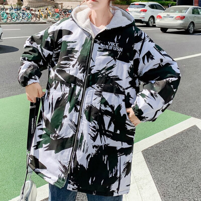 Toponeto Women Fashion Loose Outerwear Print Cotton-padded Jackets Pocket Hooded Coats
Toponeto Women Fashion Loose Outerwear Print Cotton-padded Jackets Pocket Hooded Coats