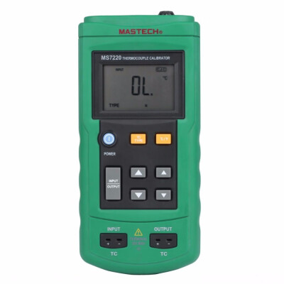 MASTECH MS7220 Professional Thermocouple Simulator Calibrator Tester Meter Thermocouple MeasurementSimulation Simulate With box
MASTECH MS7220 Professional Thermocouple Simulator Calibrator Tester Meter Thermocouple MeasurementSimulation Simulate With box