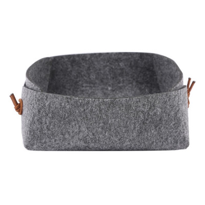 Nordic Style Desktop Storage Basket Portable Household Felt Desktop Storage Boxes Home Storage & Organization Table Decor
Nordic Style Desktop Storage Basket Portable Household Felt Desktop Storage Boxes Home Storage & Organization Table Decor