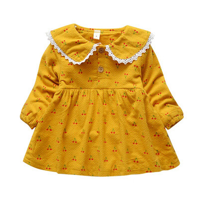 Children Clothing Winter Kids Dresses For Girls Long Sleeve Lovely Baby Dress Flower Print Princess Dresses
Children Clothing Winter Kids Dresses For Girls Long Sleeve Lovely Baby Dress Flower Print Princess Dresses
