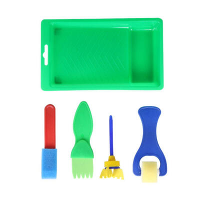 46Pcsset DIY Sponge Painting Brushes Roller Set Children Plastic Handle Kids Painting Graffiti Toys Art Drawing Roller Toy
46Pcsset DIY Sponge Painting Brushes Roller Set Children Plastic Handle Kids Painting Graffiti Toys Art Drawing Roller Toy