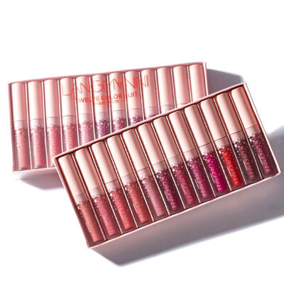 Maquiage Matte Liquid Lipstick Makeup Lip Kit Lip Gloss Velvet Tint Long Lasting Waterproof Lipstick 12pcsset
Maquiage Matte Liquid Lipstick Makeup Lip Kit Lip Gloss Velvet Tint Long Lasting Waterproof Lipstick 12pcsset