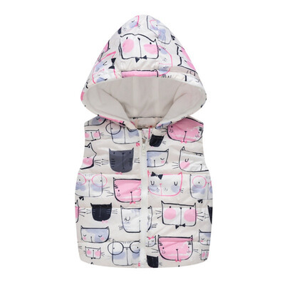 Autumn Winter Vest Baby Boy Girl Print Wearing Vest Children Cotton Warm Outwear Coat Children Clothes
Autumn Winter Vest Baby Boy Girl Print Wearing Vest Children Cotton Warm Outwear Coat Children Clothes