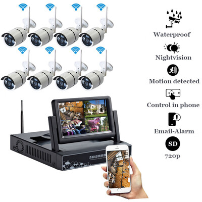 WIFI CCTV SystemPlug&Play 8CH 1080P HD Wireless NVR Kit P2P1080P 2MP Indoor Outdoor IR Night Vision Security IP Camera WIFI CC
WIFI CCTV SystemPlug&Play 8CH 1080P HD Wireless NVR Kit P2P1080P 2MP Indoor Outdoor IR Night Vision Security IP Camera WIFI CC