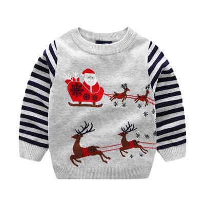 Toddler Girls Sweater Autumn Winter Baby Boy Girl Pullover Warm Clothes Children Cotton Christmas Sweater for 2-8 Years
Toddler Girls Sweater Autumn Winter Baby Boy Girl Pullover Warm Clothes Children Cotton Christmas Sweater for 2-8 Years