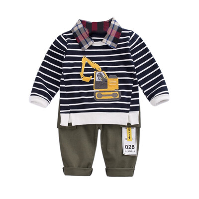 Cotton Kids Long Sleeve Sweatshirt Blouse Trousers Fashion Pullover Tops Pants Outfits Infant Toddler Baby Boys Sets
Cotton Kids Long Sleeve Sweatshirt Blouse Trousers Fashion Pullover Tops Pants Outfits Infant Toddler Baby Boys Sets
