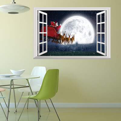 Gobestart 3D Christmas Wall Sticker Removable Mural Decals Vinyl Art Living Room Decors
Gobestart 3D Christmas Wall Sticker Removable Mural Decals Vinyl Art Living Room Decors
