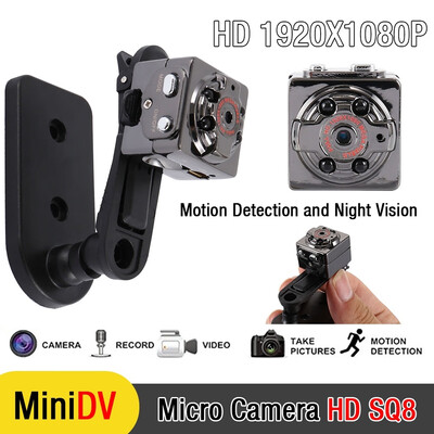 1080P SQ8 HD Mini Digital Camera Night Vision Infrared Sports Rear View Camera DVR Infrared Security Candid Stealth Camera
1080P SQ8 HD Mini Digital Camera Night Vision Infrared Sports Rear View Camera DVR Infrared Security Candid Stealth Camera